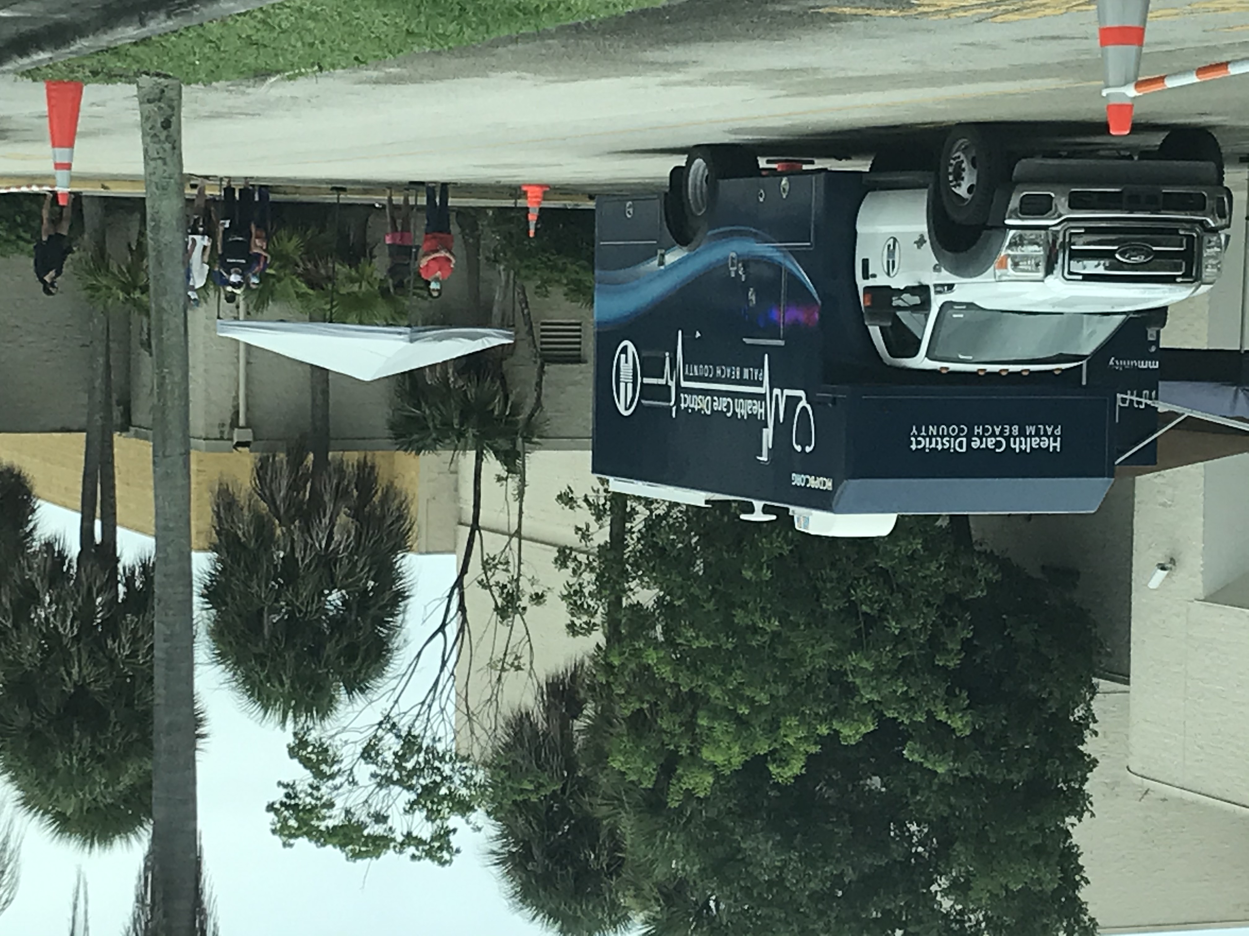 Mobile Clinic Scout Testing at Boynton Beach Mall